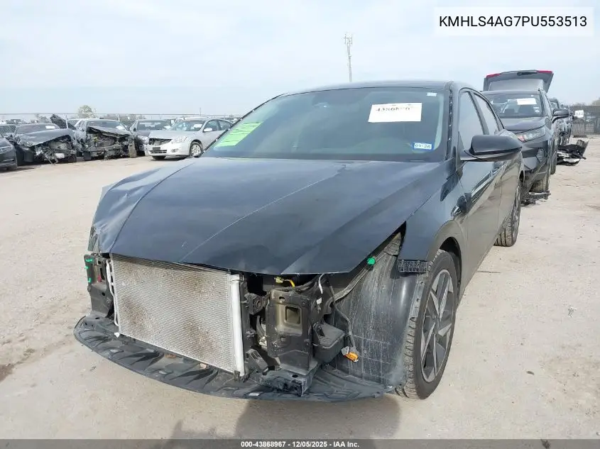 KMHLS4AG7PU553513 2023 Hyundai Elantra Sel