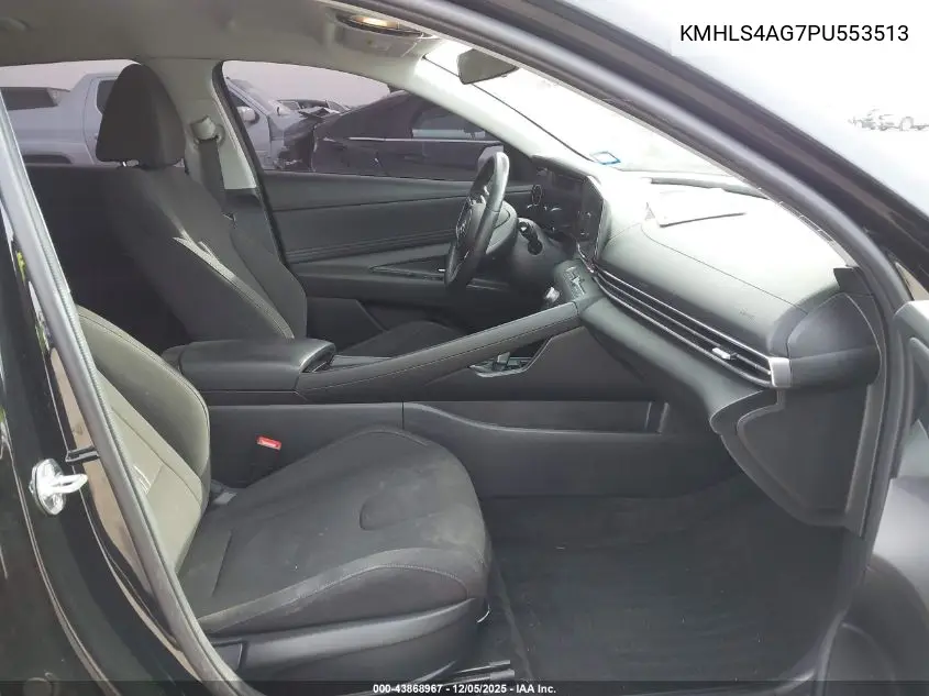 KMHLS4AG7PU553513 2023 Hyundai Elantra Sel