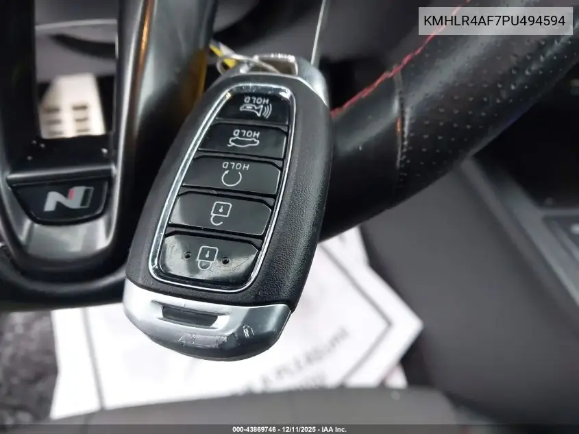 KMHLR4AF7PU494594 2023 Hyundai Elantra N Line