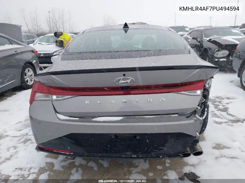 KMHLR4AF7PU494594 2023 Hyundai Elantra N Line