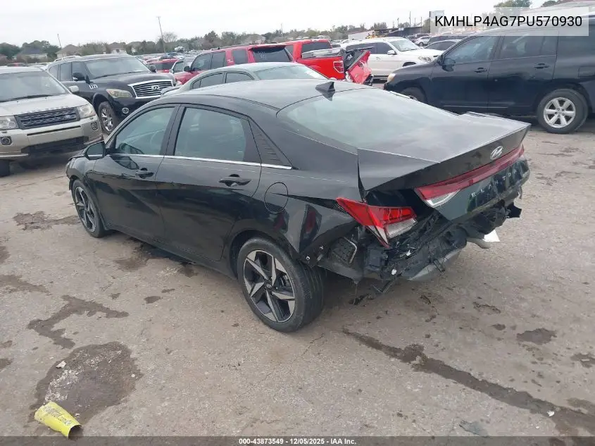 KMHLP4AG7PU570930 2023 Hyundai Elantra Limited