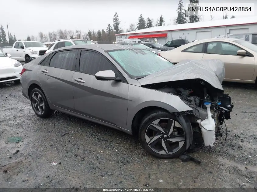 KMHLS4AG0PU428854 2023 Hyundai Elantra Sel