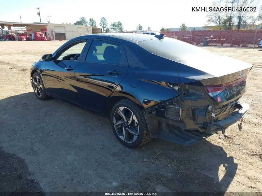 KMHLS4AG9PU436032 2023 Hyundai Elantra Sel