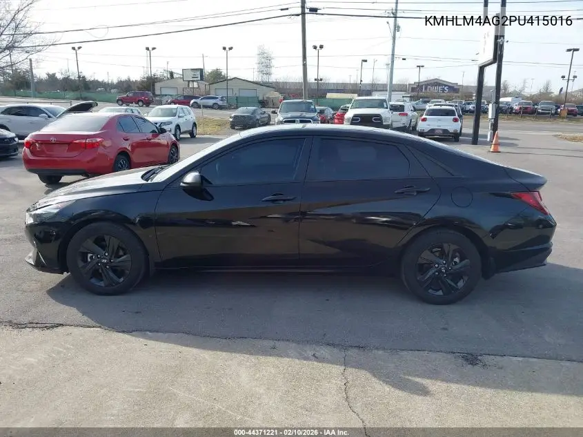 KMHLM4AG2PU415016 2023 Hyundai Elantra Sel