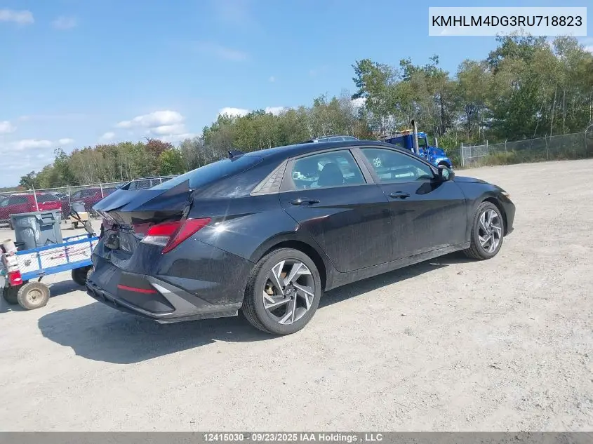KMHLM4DG3RU718823 2024 Hyundai Elantra Preferred W/Tech Package