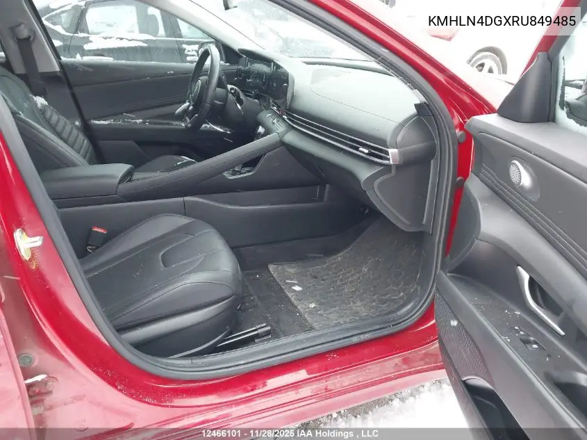 KMHLN4DGXRU849485 2024 Hyundai Elantra Luxury