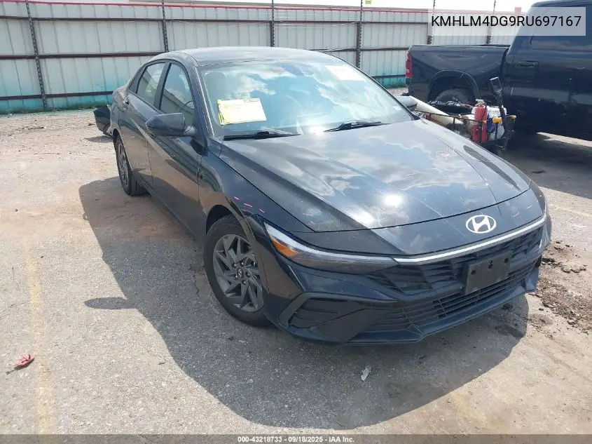 KMHLM4DG9RU697167 2024 Hyundai Elantra Sel