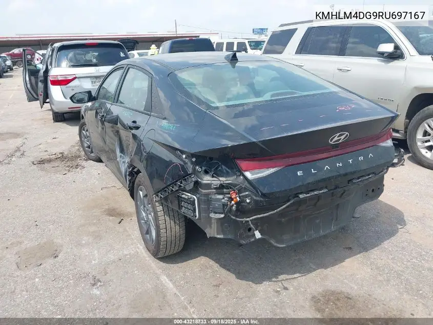 KMHLM4DG9RU697167 2024 Hyundai Elantra Sel
