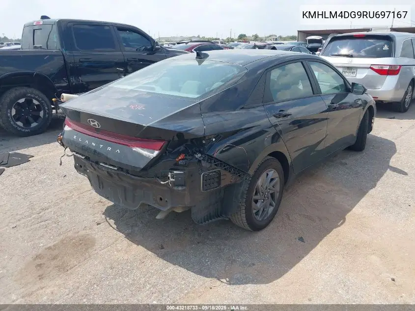 KMHLM4DG9RU697167 2024 Hyundai Elantra Sel