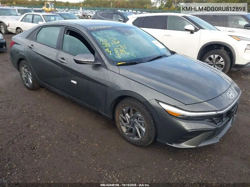 KMHLM4DG0RU812898 2024 Hyundai Elantra Sel