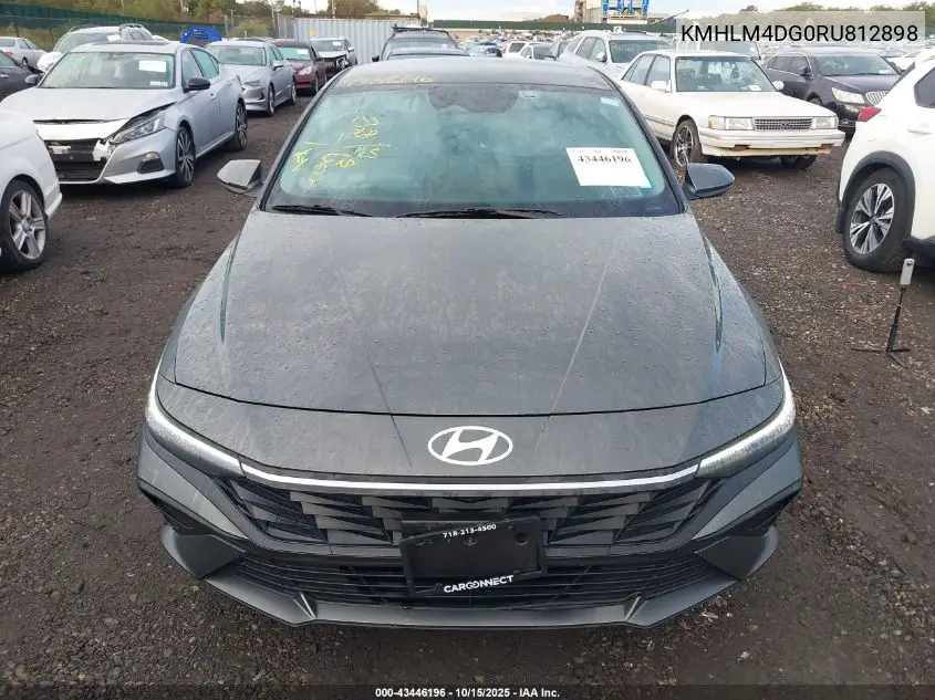 KMHLM4DG0RU812898 2024 Hyundai Elantra Sel