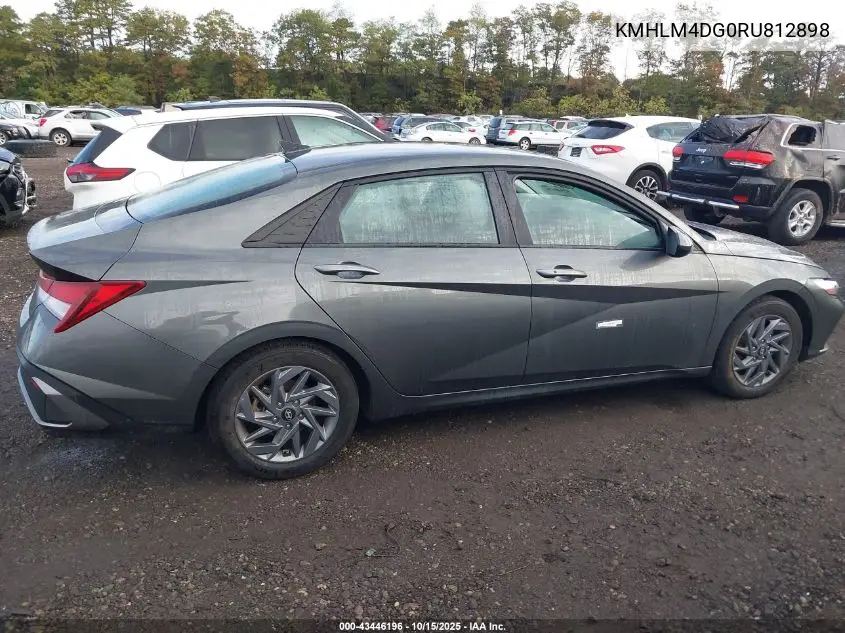 KMHLM4DG0RU812898 2024 Hyundai Elantra Sel