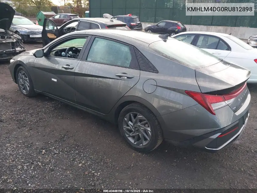 KMHLM4DG0RU812898 2024 Hyundai Elantra Sel