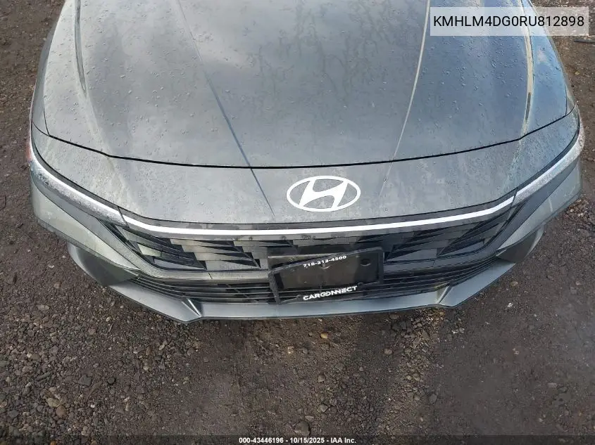 KMHLM4DG0RU812898 2024 Hyundai Elantra Sel