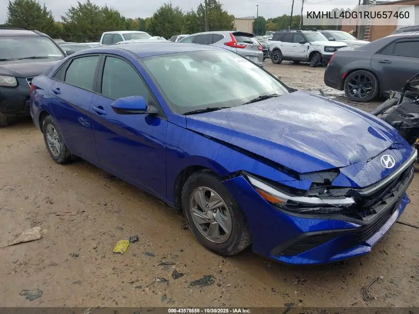 KMHLL4DG1RU657460 2024 Hyundai Elantra Se