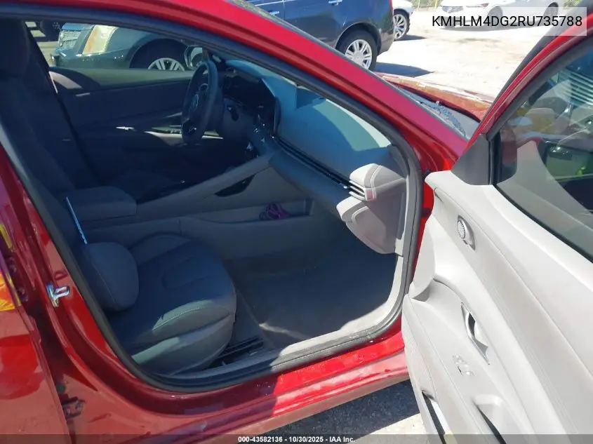 KMHLM4DG2RU735788 2024 Hyundai Elantra Sel