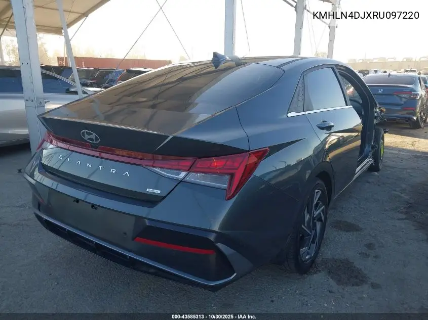 KMHLN4DJXRU097220 2024 Hyundai Elantra Hybrid Limited