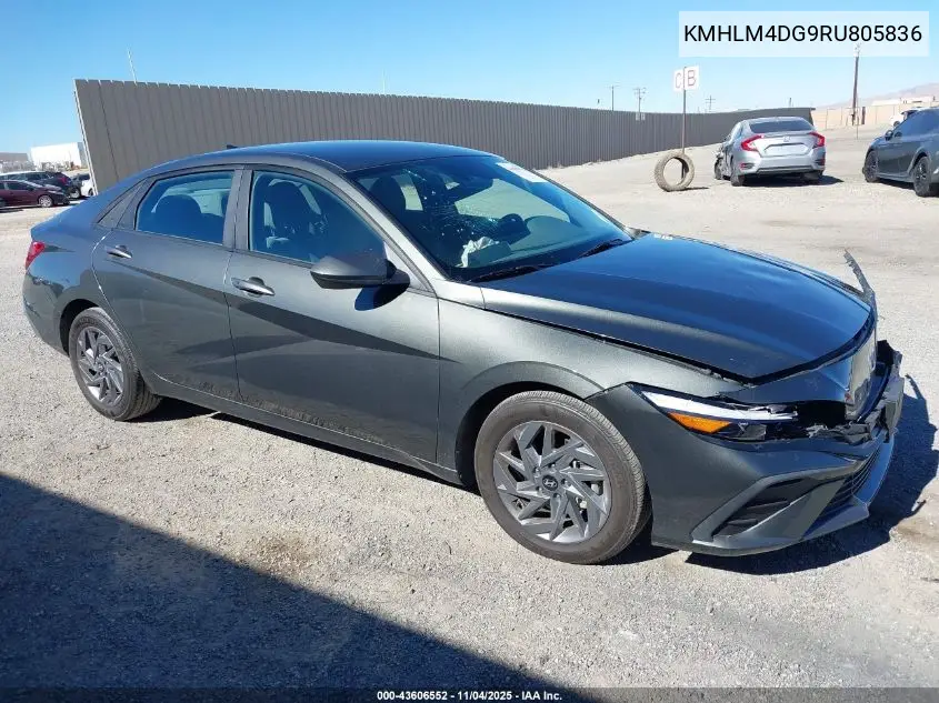 KMHLM4DG9RU805836 2024 Hyundai Elantra Sel