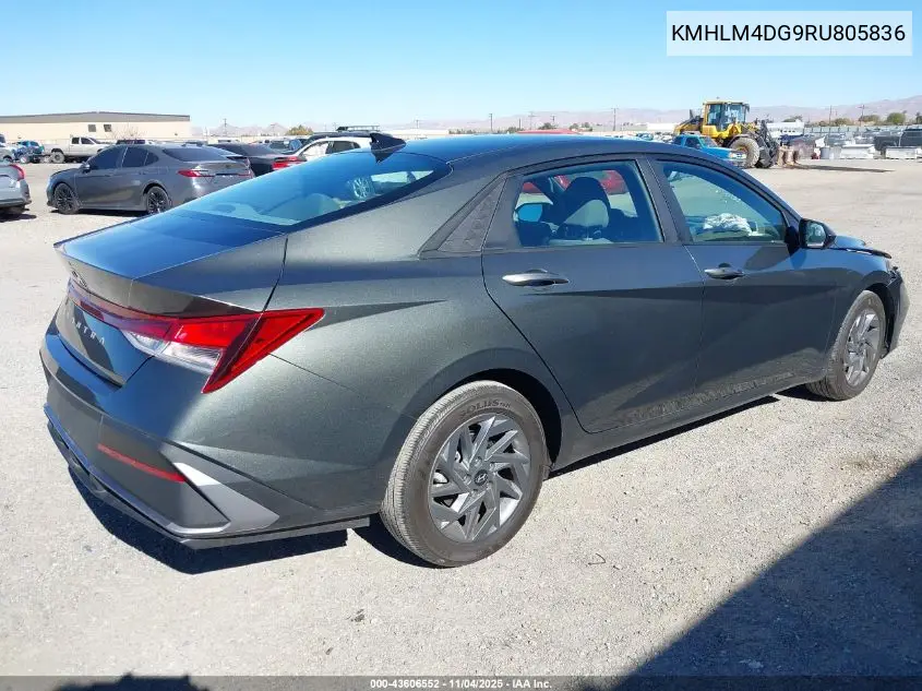 KMHLM4DG9RU805836 2024 Hyundai Elantra Sel