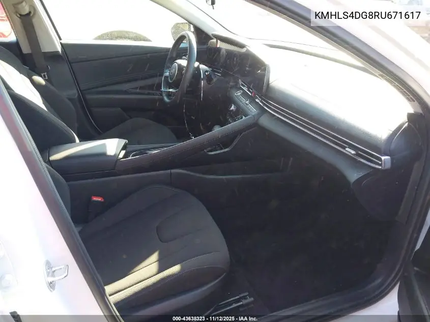 KMHLS4DG8RU671617 2024 Hyundai Elantra Sel