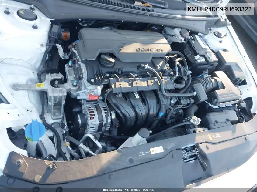 KMHLP4DG9RU693322 2024 Hyundai Elantra Limited