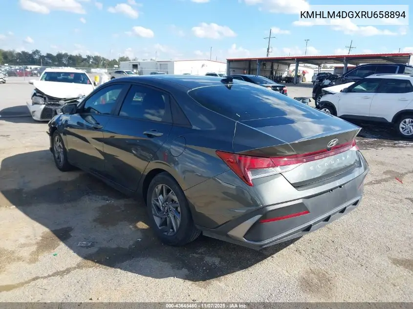 KMHLM4DGXRU658894 2024 Hyundai Elantra Sel