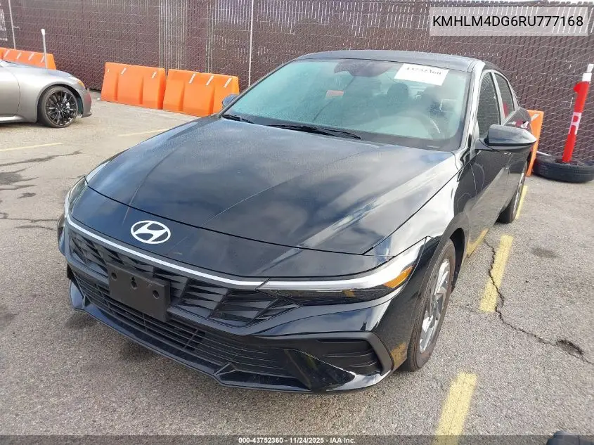 KMHLM4DG6RU777168 2024 Hyundai Elantra Sel