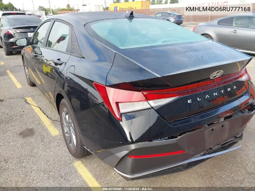 KMHLM4DG6RU777168 2024 Hyundai Elantra Sel