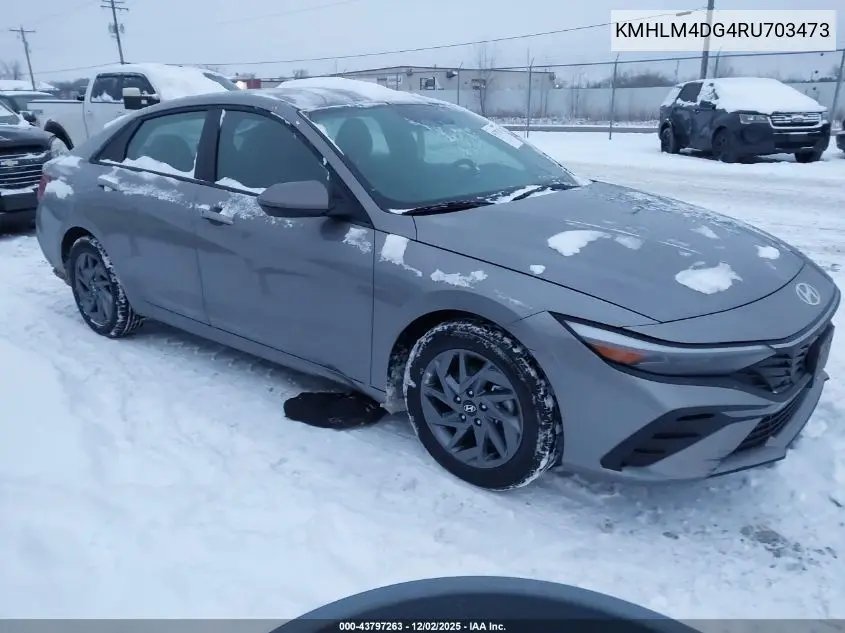 KMHLM4DG4RU703473 2024 Hyundai Elantra Sel