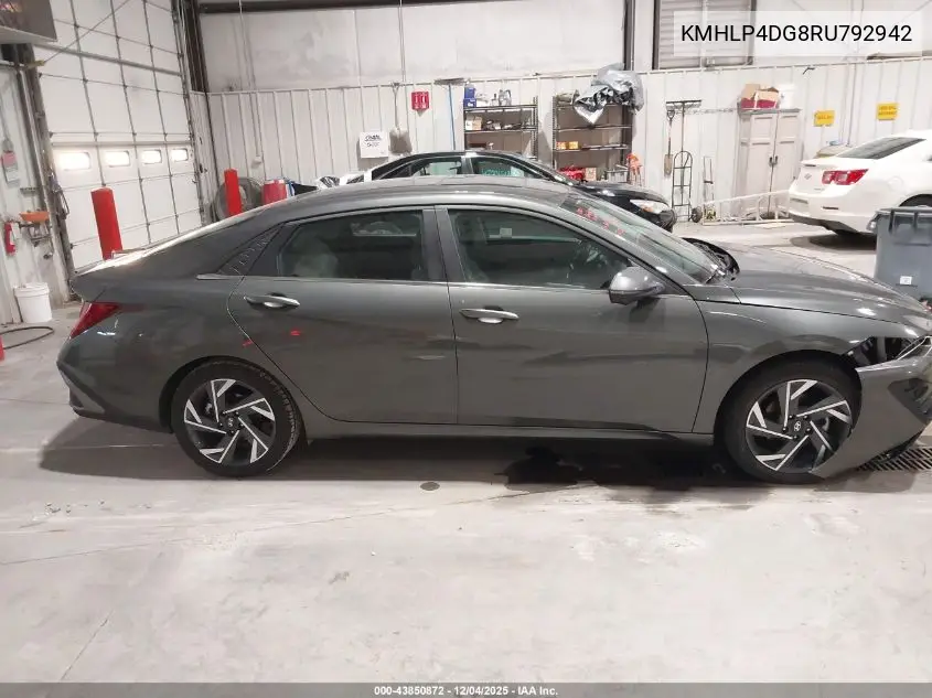 KMHLP4DG8RU792942 2024 Hyundai Elantra Limited