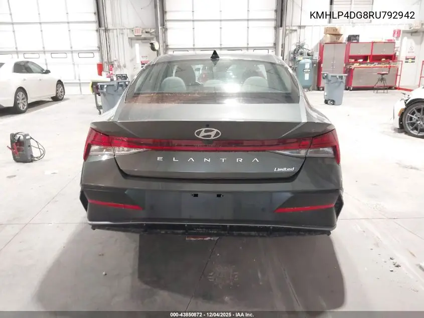 KMHLP4DG8RU792942 2024 Hyundai Elantra Limited