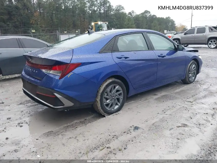KMHLM4DG8RU837399 2024 Hyundai Elantra Sel