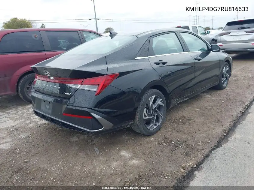 KMHLP4DG7RU816633 2024 Hyundai Elantra Limited