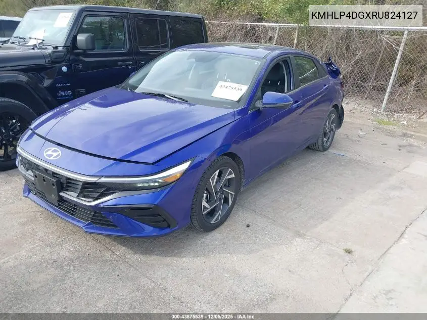 KMHLP4DGXRU824127 2024 Hyundai Elantra Limited