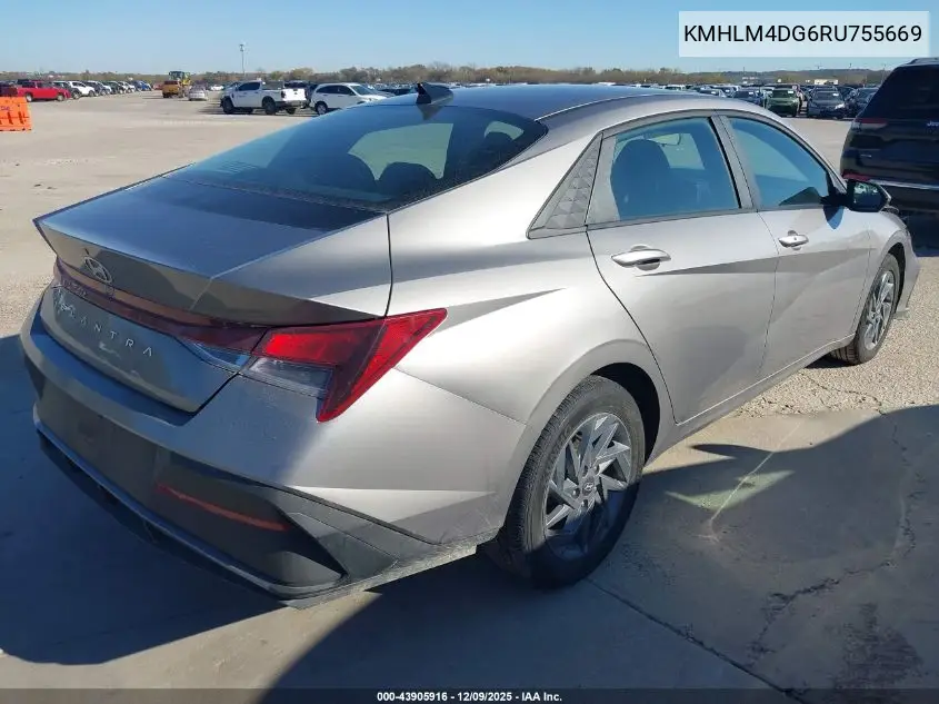 KMHLM4DG6RU755669 2024 Hyundai Elantra Sel
