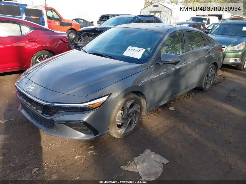 KMHLP4DG7RU730934 2024 Hyundai Elantra Limited