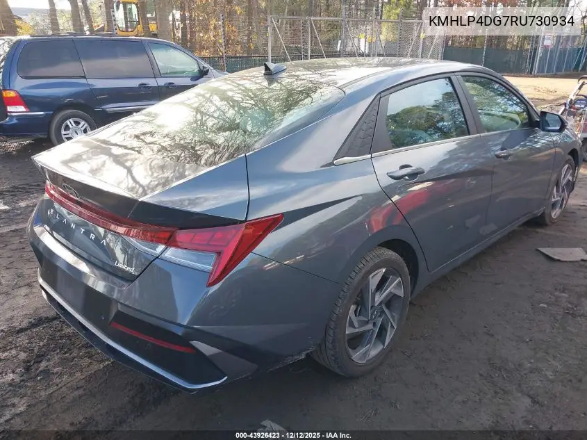 KMHLP4DG7RU730934 2024 Hyundai Elantra Limited