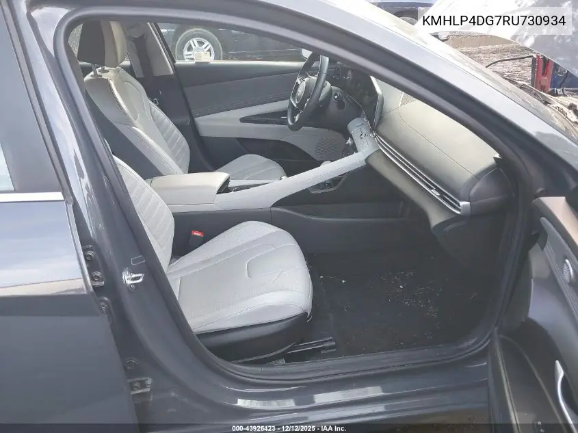 KMHLP4DG7RU730934 2024 Hyundai Elantra Limited