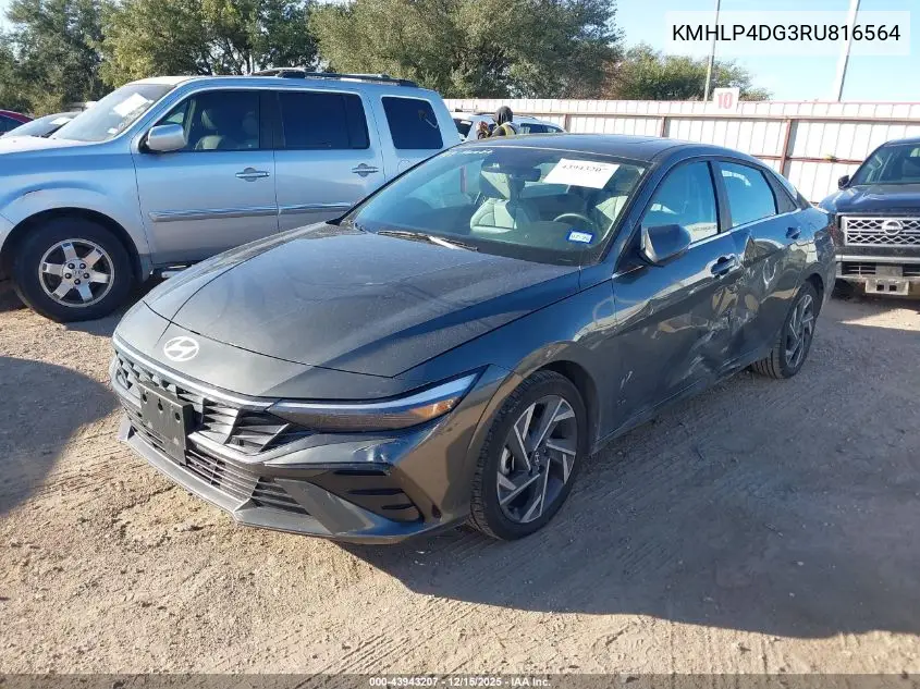 KMHLP4DG3RU816564 2024 Hyundai Elantra Limited