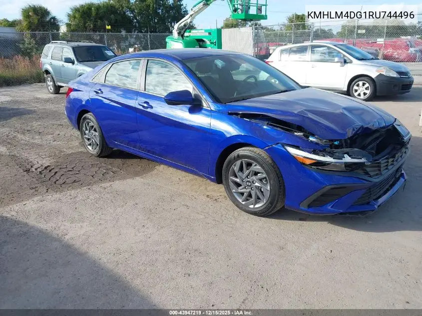 KMHLM4DG1RU744496 2024 Hyundai Elantra Sel