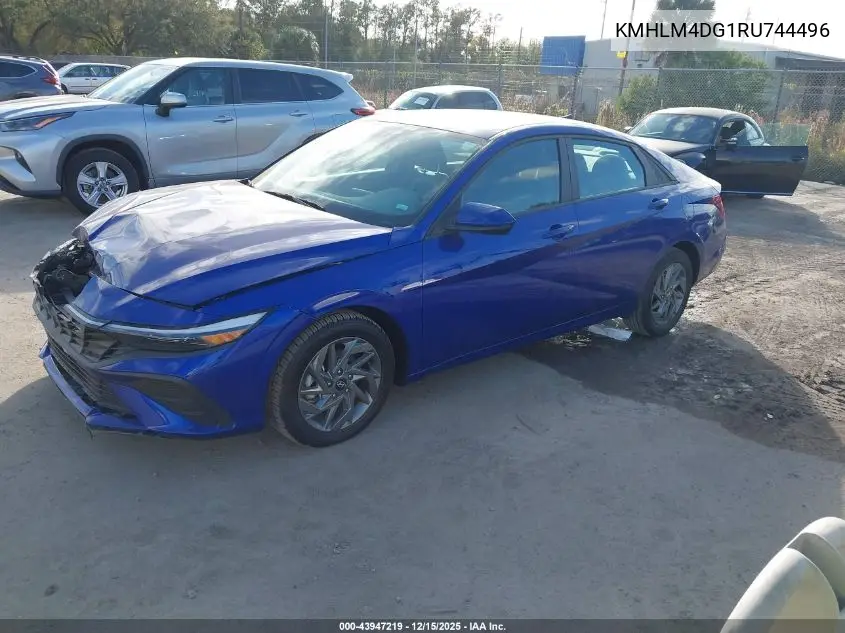 KMHLM4DG1RU744496 2024 Hyundai Elantra Sel