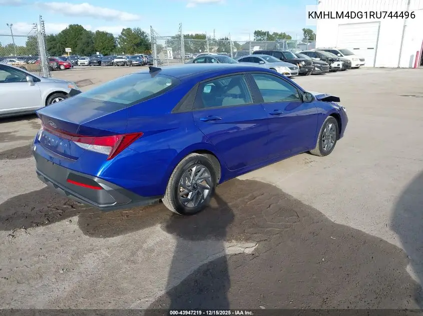 KMHLM4DG1RU744496 2024 Hyundai Elantra Sel