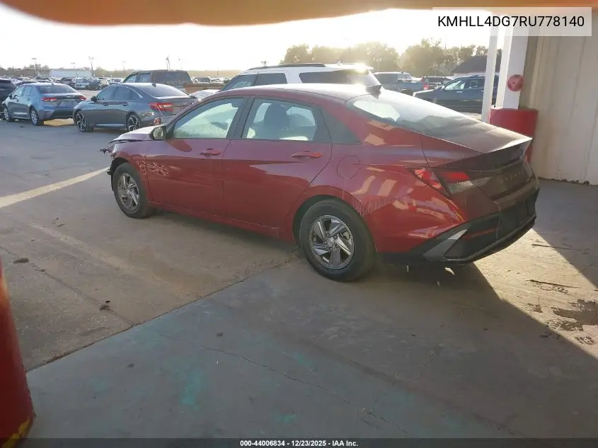 KMHLL4DG7RU778140 2024 Hyundai Elantra Se