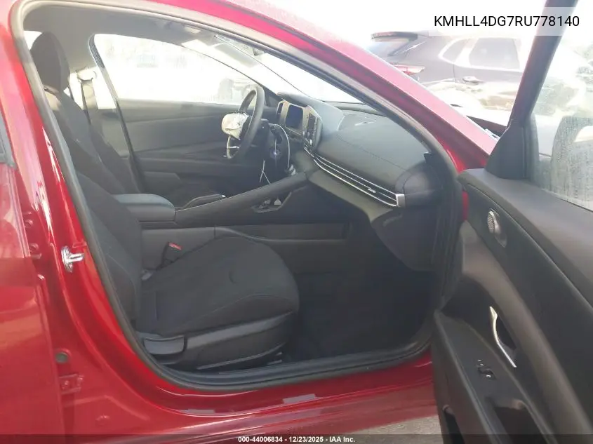 KMHLL4DG7RU778140 2024 Hyundai Elantra Se