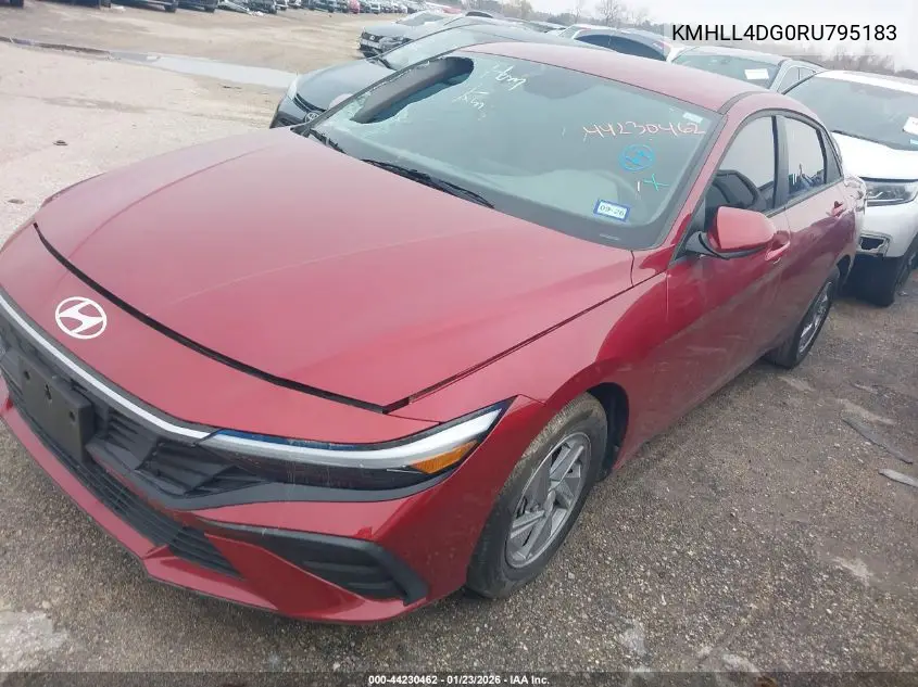 KMHLL4DG0RU795183 2024 Hyundai Elantra Se