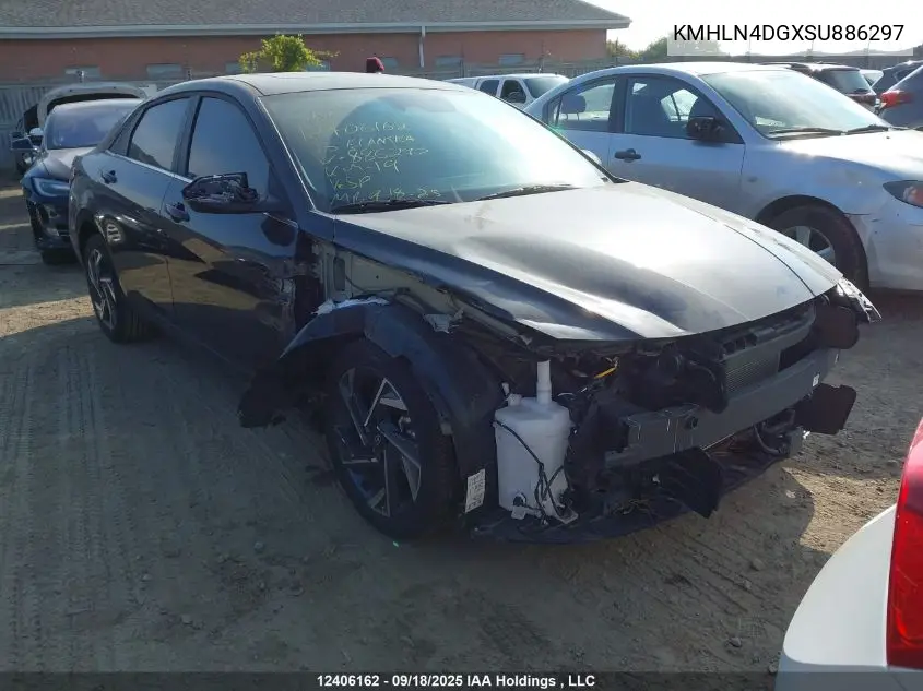 KMHLN4DGXSU886297 2025 Hyundai Elantra Luxury
