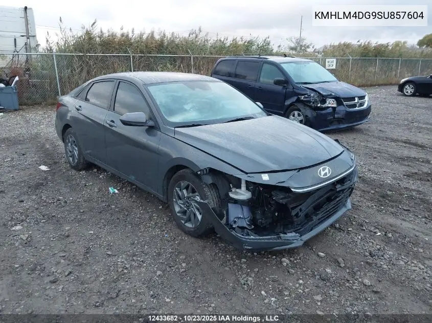 KMHLM4DG9SU857604 2025 Hyundai Elantra Preferred