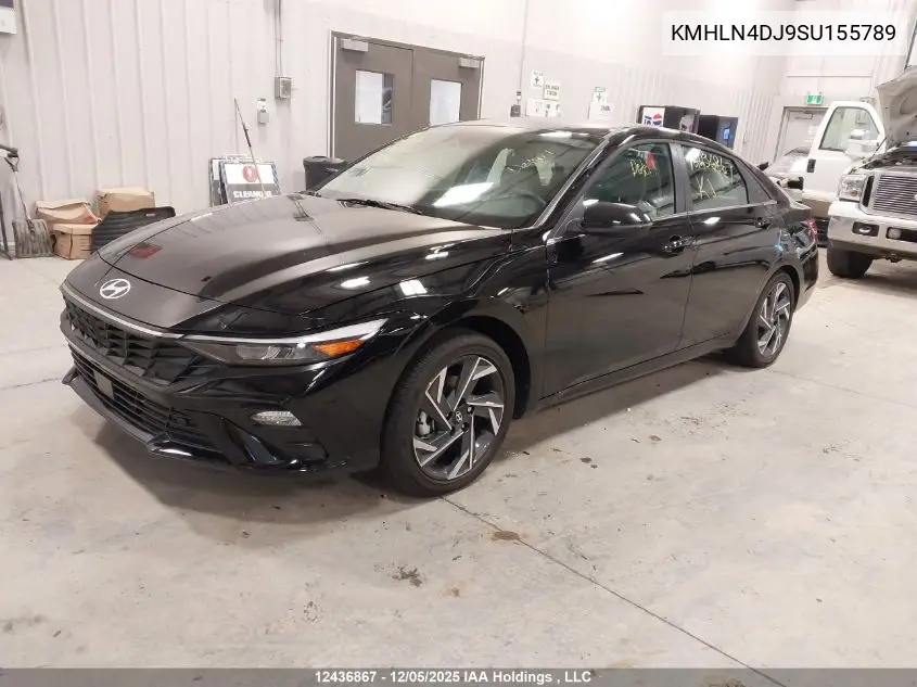 KMHLN4DJ9SU155789 2025 Hyundai Elantra Limited