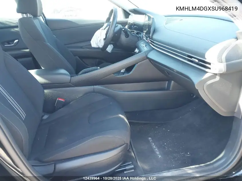 KMHLM4DGXSU968419 2025 Hyundai Elantra Preferred W/Tech Package