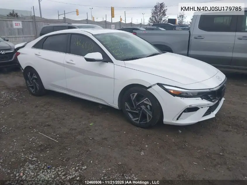 KMHLN4DJ0SU179785 2025 Hyundai Elantra Hybrid Luxury
